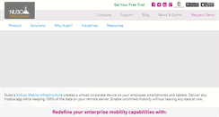 Desktop Screenshot of nubosoftware.com